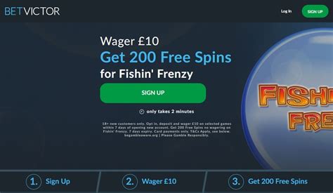 BetVictor 200 Free Spins .